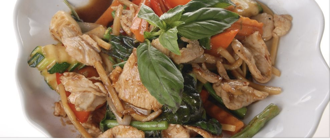 Stir-Fry Chilli and Basil *(Spicy)