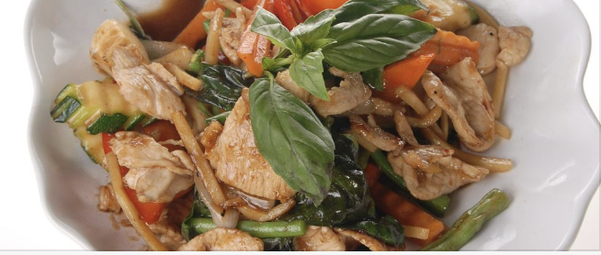 Stir-Fry Chilli and Basil