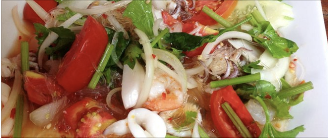 Yam Talay (Combination Seafood) (GF) *(Spicy)