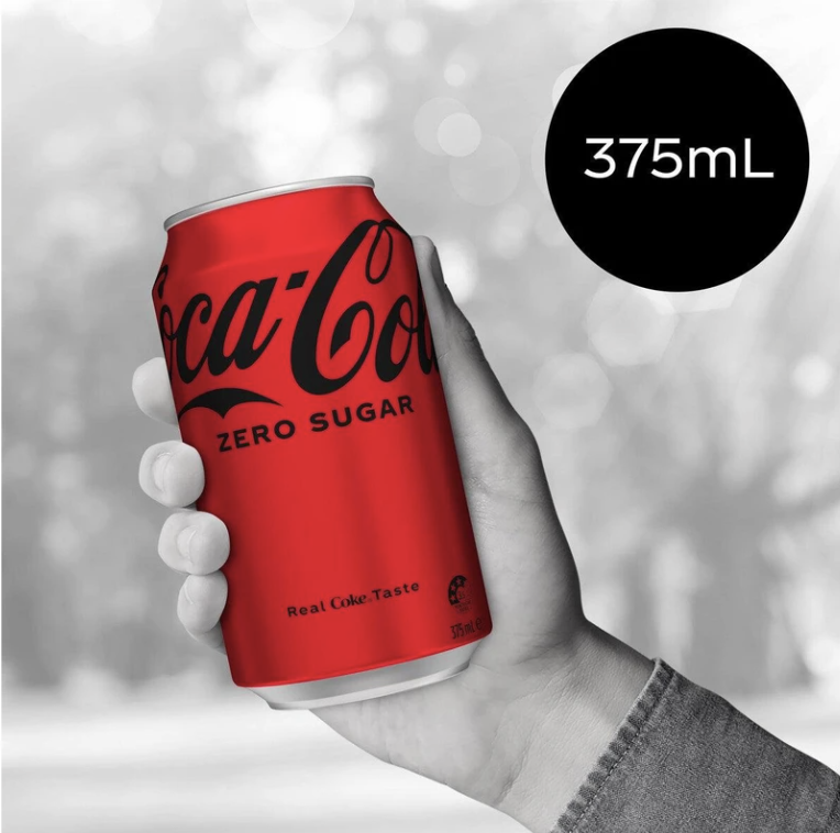 Coke No Sugar 375ml CAN
