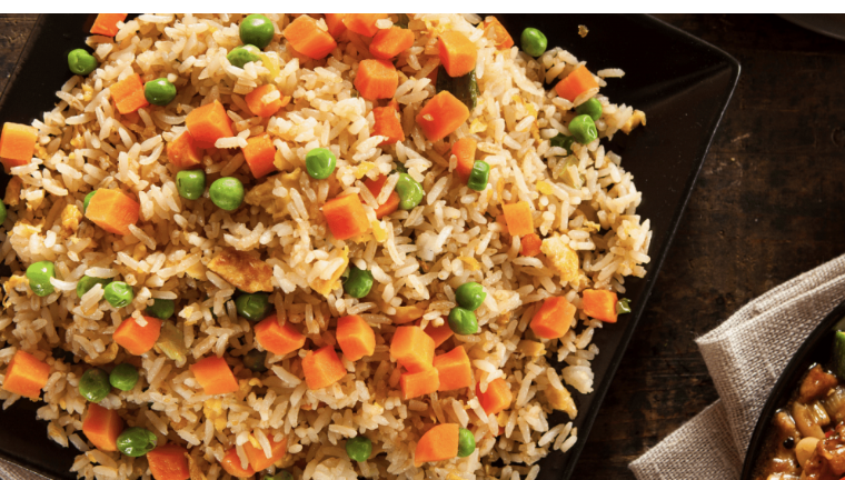 Vegan Fried Rice with Mixed Vegies
