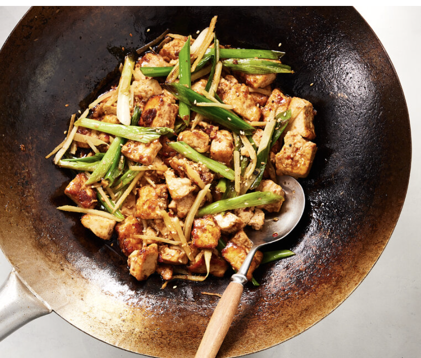 Vegan Stir Fry with Ginger