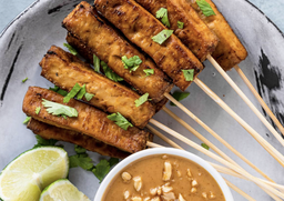Vegan Tofu Satay Sticks (4 Sticks )