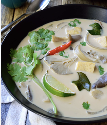 Coconut soup with Vegies