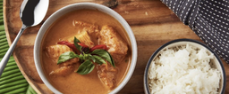 Vegan Red Curry with Mixed Vegies