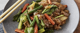Vegan Pad See Ewi with Vegetables